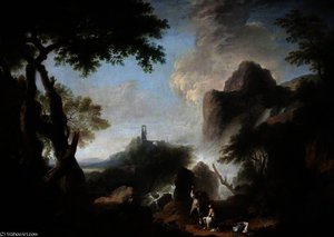 Landscape With Banditti — Richard Wilson