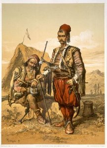 Turkish Foot Soldiers In The Ottoman Army — Amadeo Preziosi