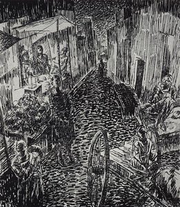Street — Kuzma Petrov-vodkin