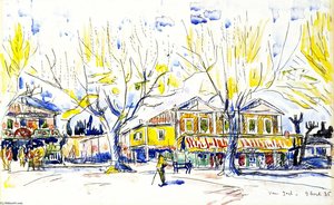 Van Gogh's House, Arles — Paul Signac