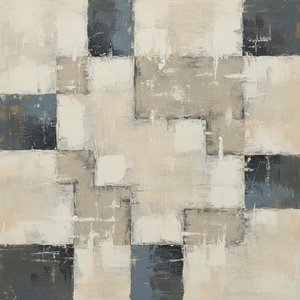 Fragmented Echoes In Slate And Cream: A Monolithic Study Of Timeless Serenity — Laurent Roche, Soft Minimalism