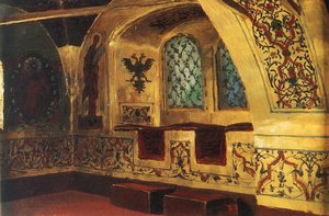 Golden Tsarina's Chamber. Window. — Vasily Dmitrievich Polenov