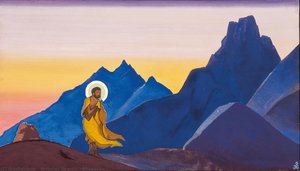 Bhagavan — Nicholas Roerich, Symbolic Expressionism