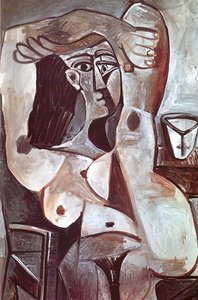 Niedere Frau Mit Erhobenen Armen — Pablo Picasso