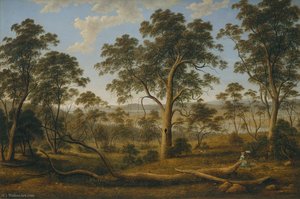 Launceston And The River Tamar — John Glover