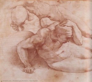 Two Figures — Michelangelo Morlaiter