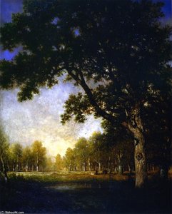 French Forest Scene — Gilbert Munger