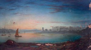 North Shields from the River Mouth