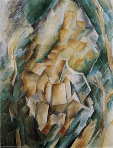 La Roche-guyon. The Chateau — Georges Braque