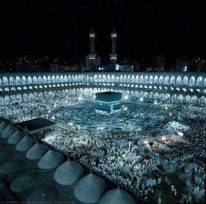 Tawaf bei Nacht
