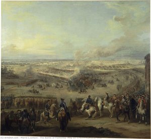 Die Schlacht Von Fontenoy, 11. Mai 1745 Generalansicht — Pierre L'enfant
