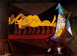 La Alborada — Пабло Пикасо, Cubist Representation