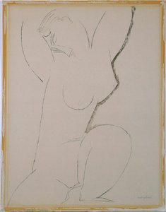Cariátide — Amedeo Modigliani, Cubist Influence
