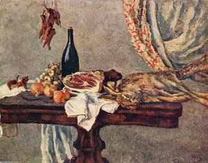 Still Life With Rabbit — Pyotr Konchalovsky