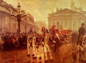 Sir James Whiteheads Procession — William Logsdail