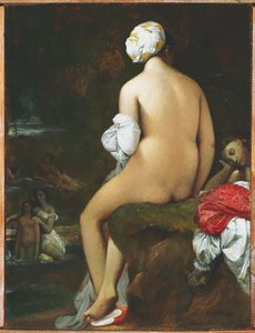 The Small Bather — Jean-auguste-dominique Ingres, Neoclassicism