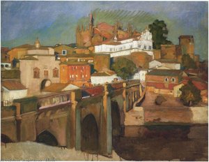 View Of Plascencia — Joaquín Sorolla Y Bastida