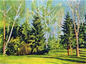 Birch Fluffs — Igor Emmanuilovich Grabar