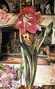 Amaryllis In Chauntry Court — Sir Stanley Spencer
