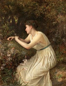 An Autumn Princess — Sophie Gengembre Anderson, Pre-raphaelites