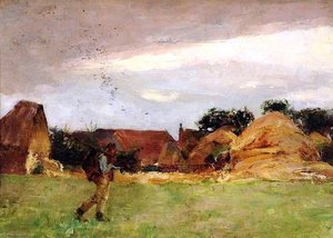 Homeward, Sunset — Sir David Scott Murray