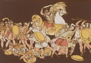 P Decius Mus Devoting Himself For His Country