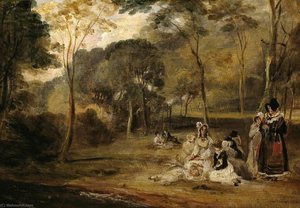 A Picnic — Sir David Wilkie