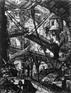 Carceri Vii — Giovanni Battista Piranesi, Classicism