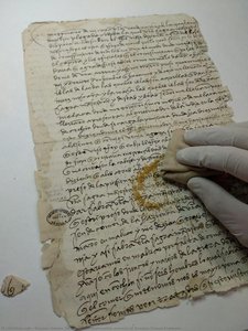 Restoration Process Of Gonzalo Gómez Espinosa — Gonzalo Gómez De Espinosa