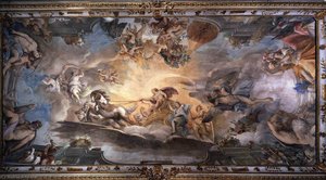 Aurora and Apollo on the Chariot of the Sun
