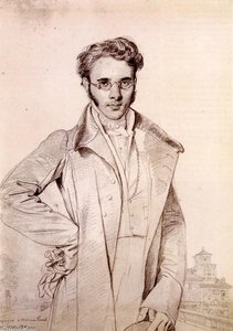 Andre Benoit Barreau, Called Taurel — Jean-auguste-dominique Ingres