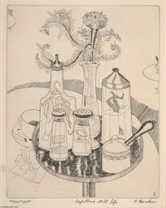 Cafeteria Still Life — Fred Becker