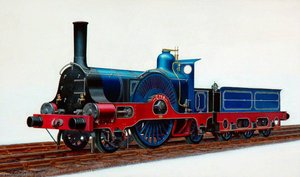 Caledonian Railway 2–2–2 Locomotive C75r — Henry Maurice Whitcombe