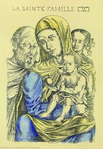 The Holy Family — Émile Bernard, Post-impressionist