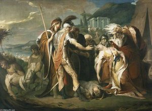 King Lear Weeping Over The Dead Body Of Cordelia