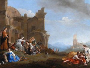 Amarillis Crowning Mirtillo with a Floral Wreath