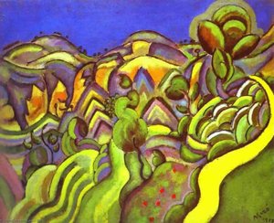 Ciurana, The Path — Joan Miró, Fauvism And Cubism