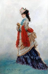 An Elegant Woman — Alphonse De Neuville