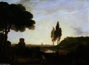 Rome From The Ponte Molle — Richard Wilson