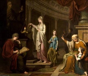 The Vestals Attending the Sacred Fire