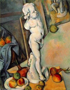 Still Life With Plaster Cupid,1895, Courtauld Instit — Paul Cézanne, Post-impressionism