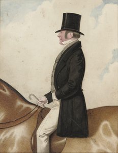 An Elegant Gentleman On Horseback — Richard Dighton