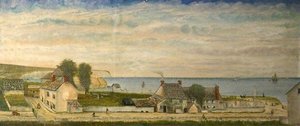 Brook Farm and Old Cottages, c.1880 (now Station Road)