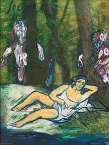 Untitled (Reclining Nude)