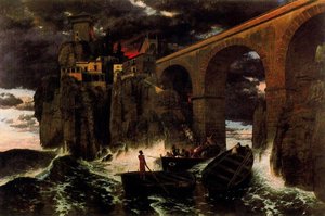 L'attaque Des Pirates — Arnold Böcklin