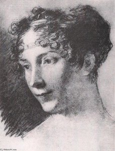 Josephine Bonaparte (study) — Pierre-paul Prud'hon
