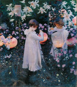 Carnation, Lily, Lily, Rose — John Singer Sargent