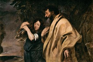 Abraham And Isaac — Sir Anthony Van Dyck, Baroque