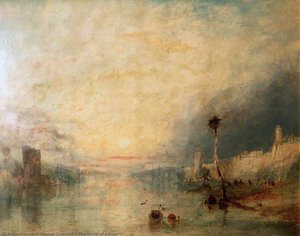 The Mouth Of A River — Thomas Creswick