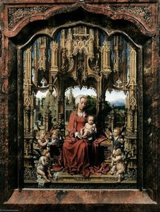The Malvagna Altarpiece (centre Panel) — Jan Gossart